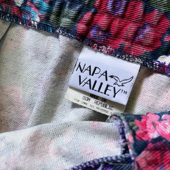 Vintage floral skirt. 100% cotton women’s size M/L - Picture 4 of 5